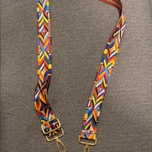 Multicolor purse strap